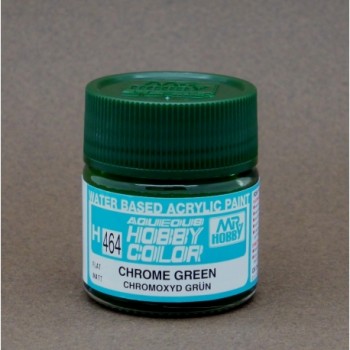 Mr Hobby Aqueous color Chrome Green H-464
